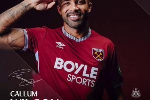 天空体育：凯尔特人问价西汉姆联前锋威尔逊，想了解他转会的意愿