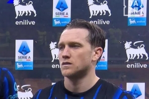 泽林斯基：登顶积分榜的感觉很棒 我们凭借皮奥的进球获得了回报