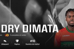 本赛季欧冠最快球员！外媒：铜梁龙将250万欧租帕福斯前锋迪马塔