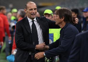 阿莱格里回应孔蒂：我只是遗憾本赛季踢不了欧冠，希望下赛季能踢