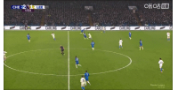 蓝军连丢两球！切尔西后防一团乱解围不及时，奥卡福替补破门